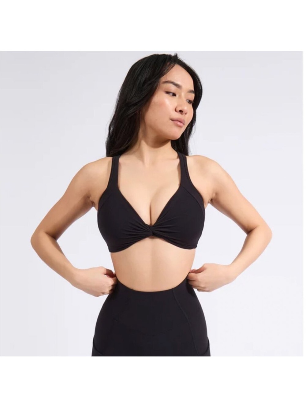 Buffbunny Twisted Curve Black Sports Bra Size XL - Picture 6 of 6